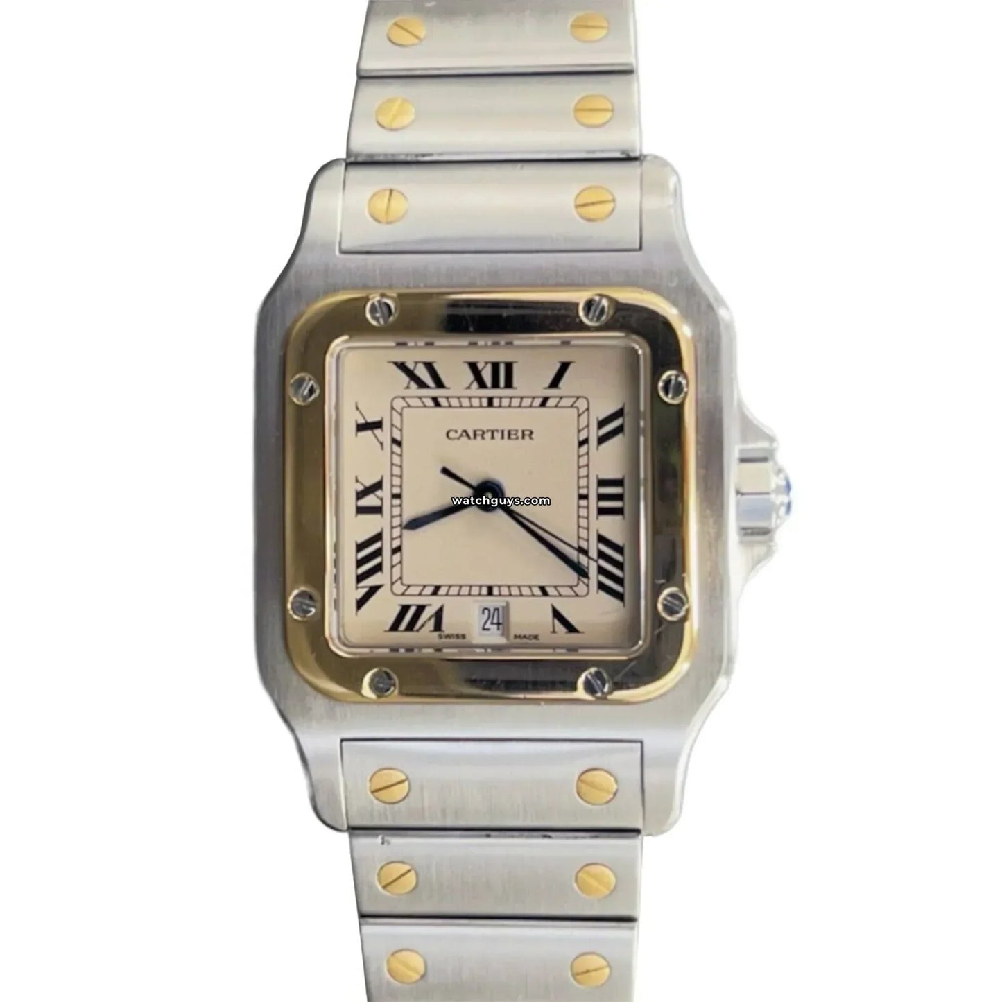 Santos Galbee 187901 Steel & Yellow Gold