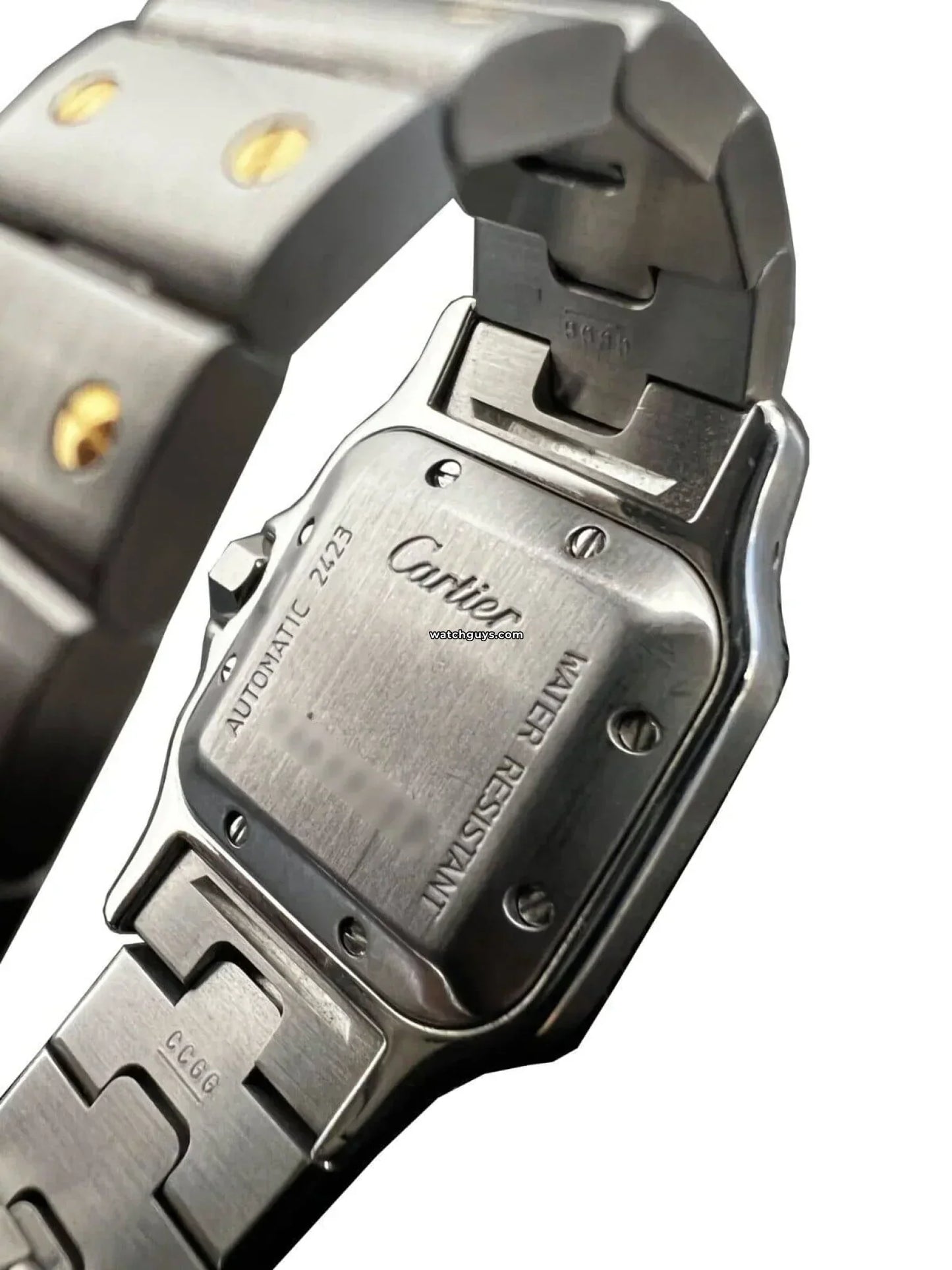 Santos Galbee 2423 Steel & Yellow Gold