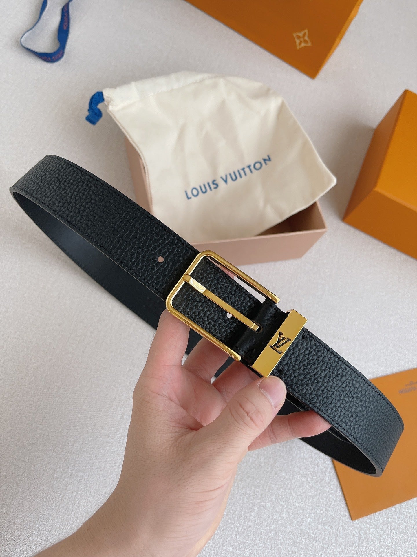2025 Classic casual buckle belt