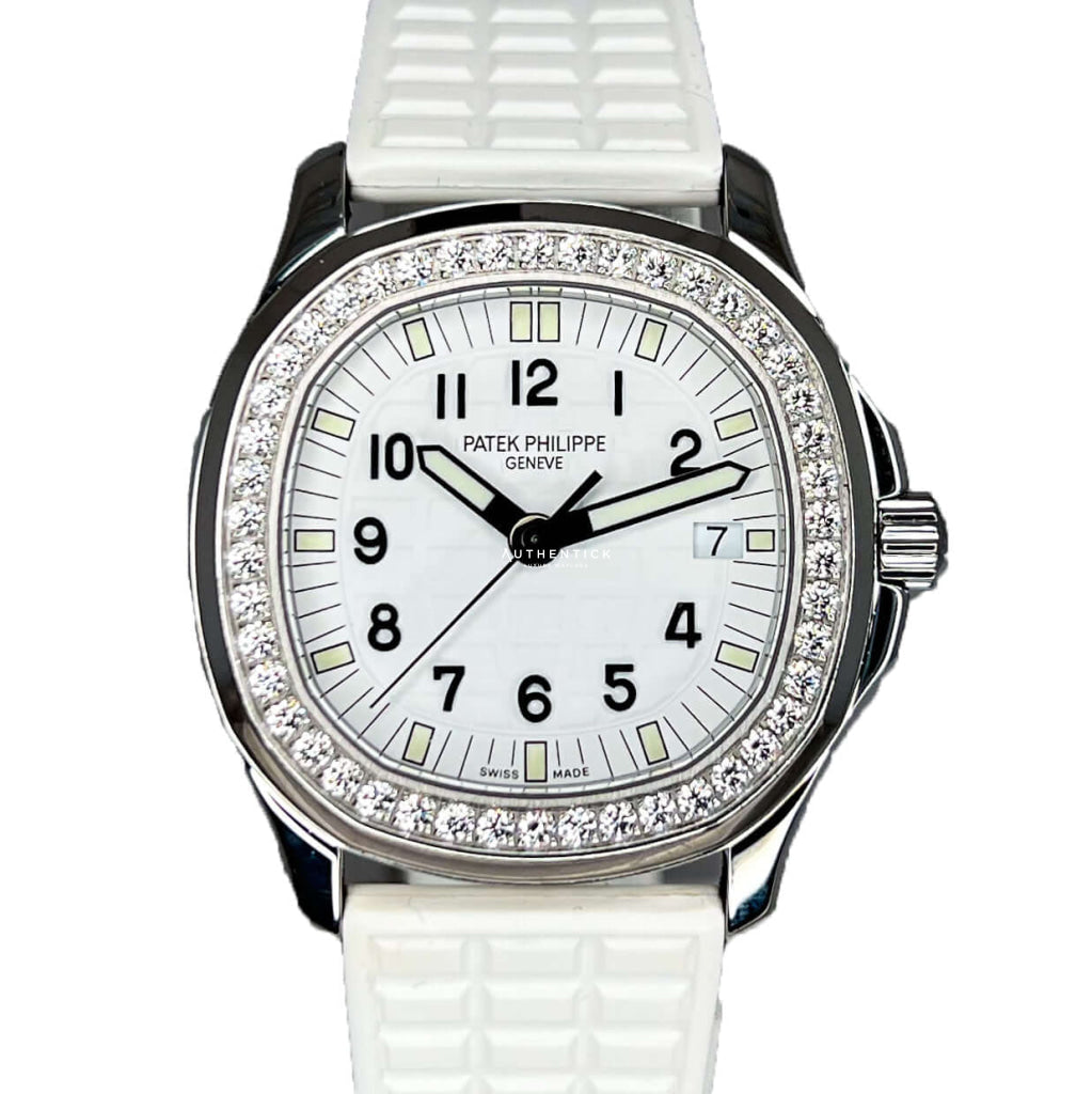 CLASSIC Luce Aquanaut White Dial Stainless Steel 5067A-011