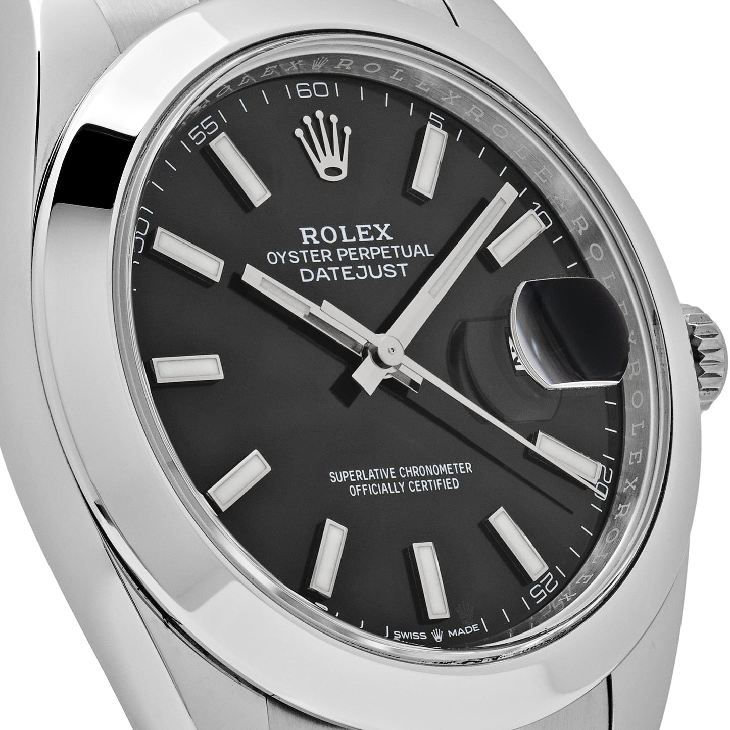 2025 Watch Datejust 126300 Stainless Steel Black Dial Oyster (2024)
