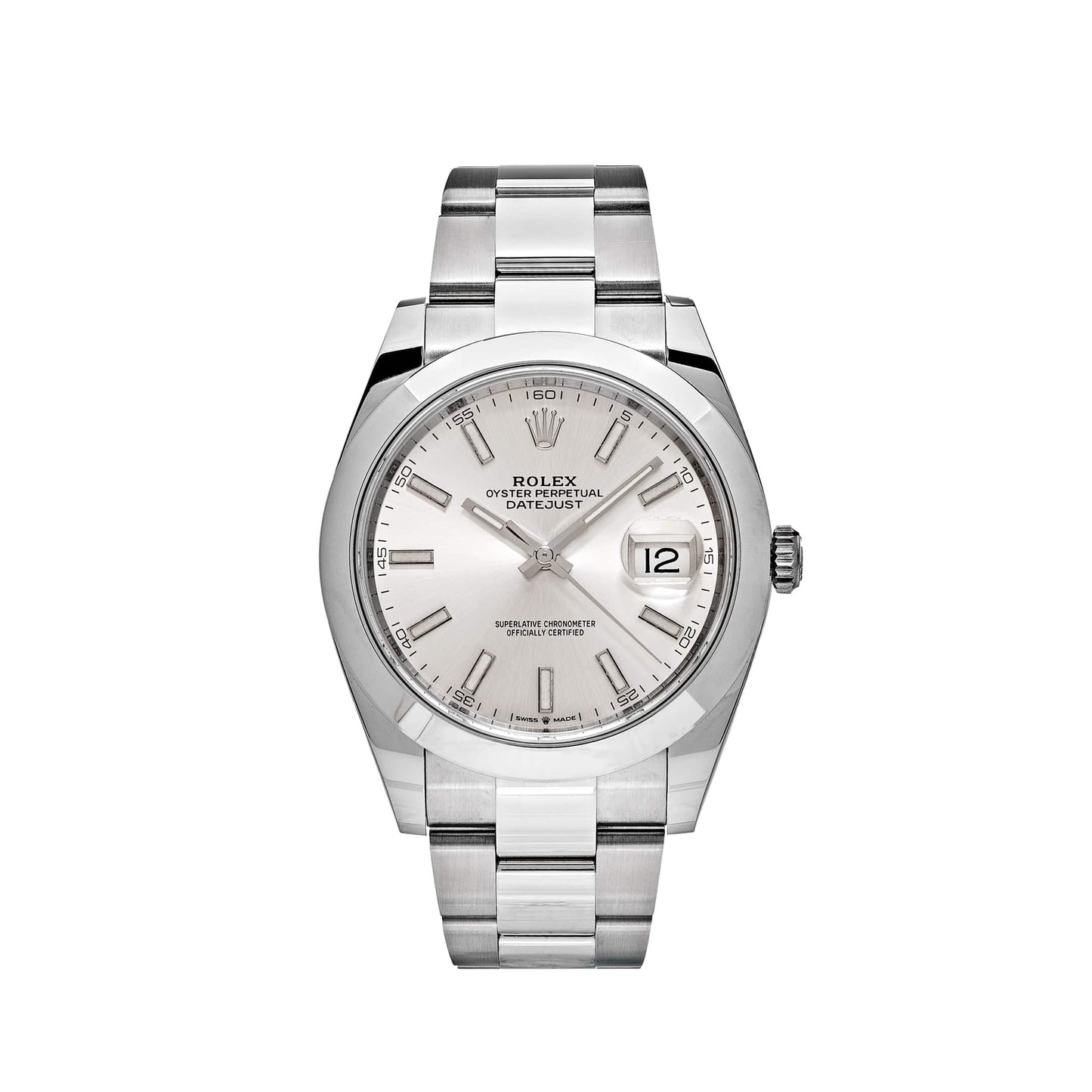 2025 Watch Datejust 126300 Stainless Steel Silver Dial Oyster (2022)