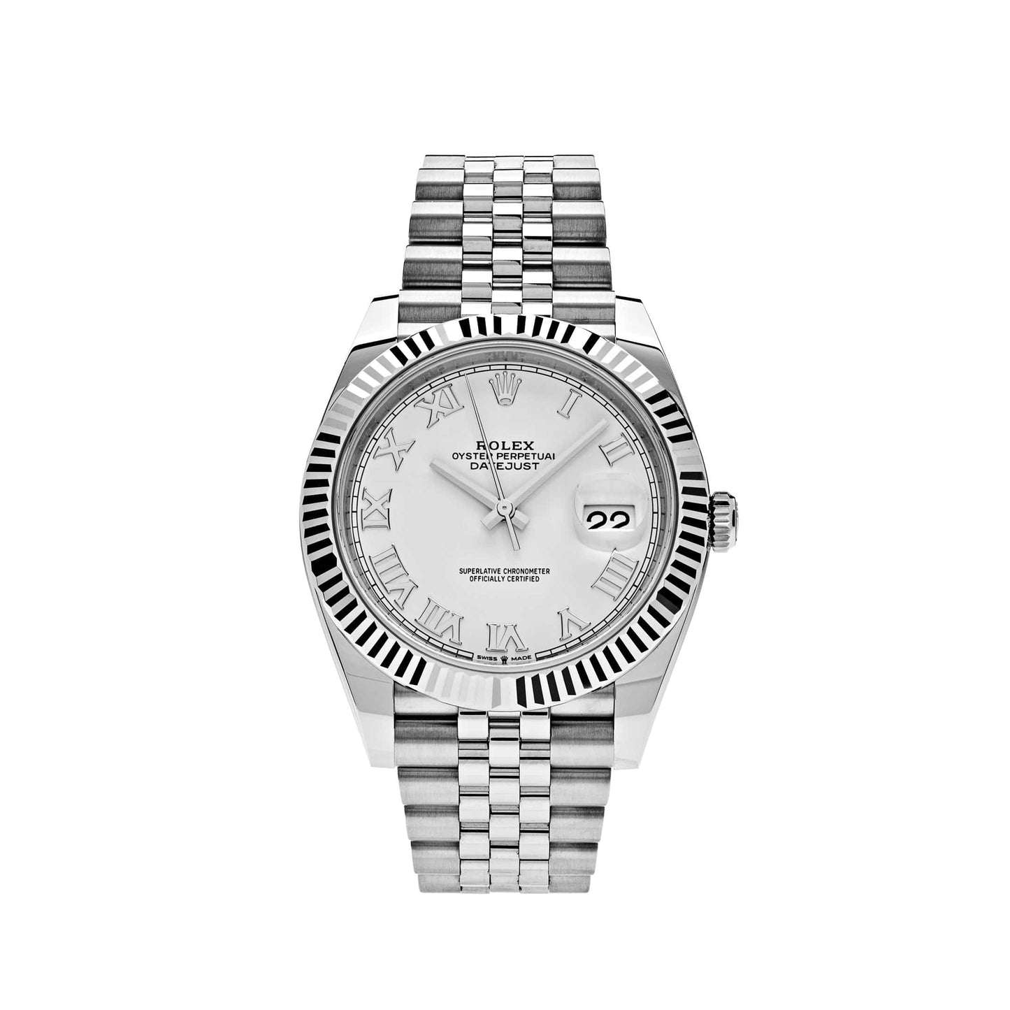 2025 Watch Datejust 126334 Stainless Steel White Dial Jubilee