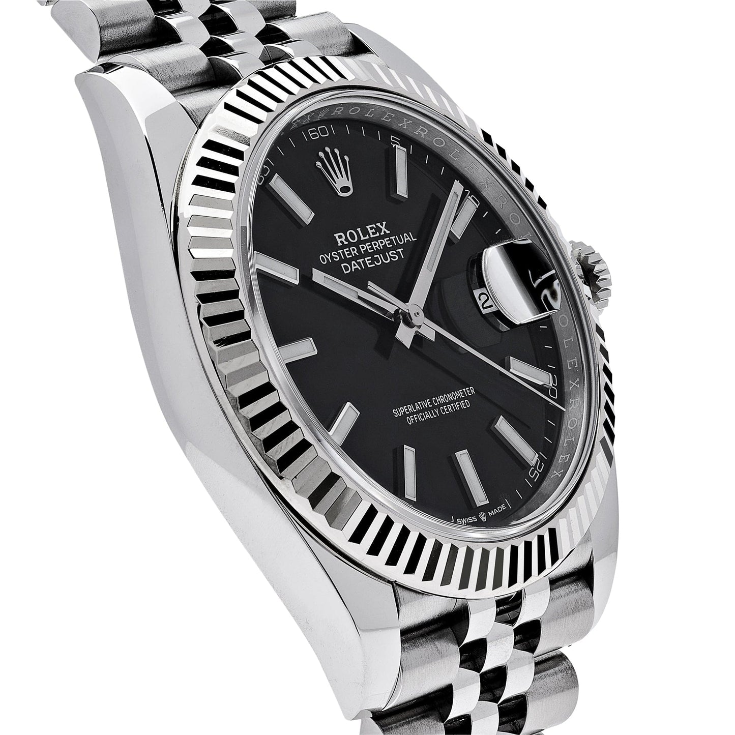 2025 Watch Datejust 126334 Stainless Steel Black Dial Jubilee