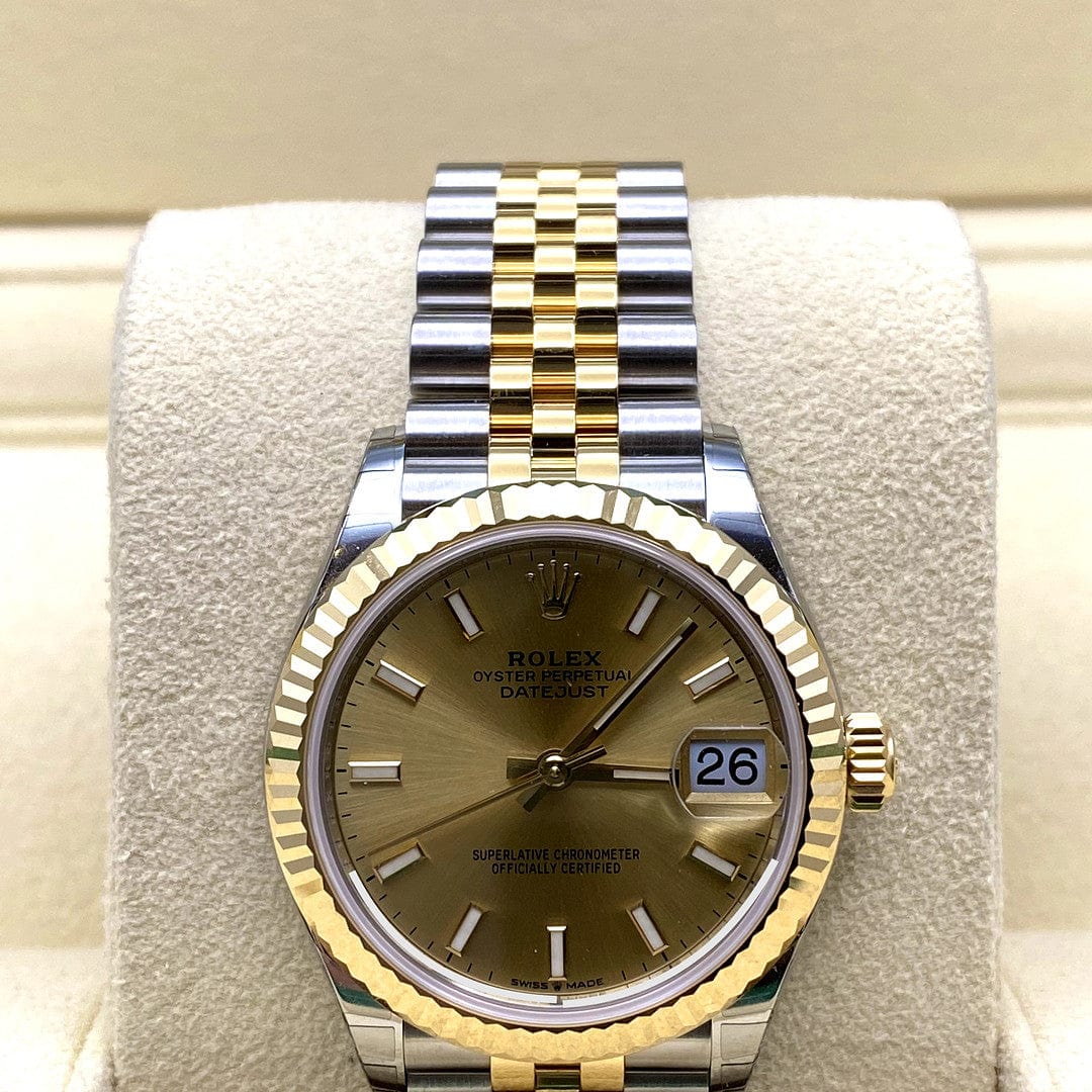 2025 Watch Datejust 278273 Yellow Gold Stainless Steel Champagne Dial