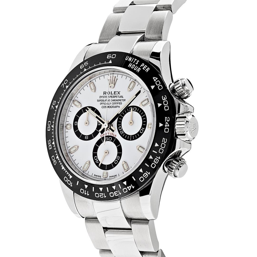 2025 Watch Daytona 116500LN Stainless Steel White Panda Dial (2021)