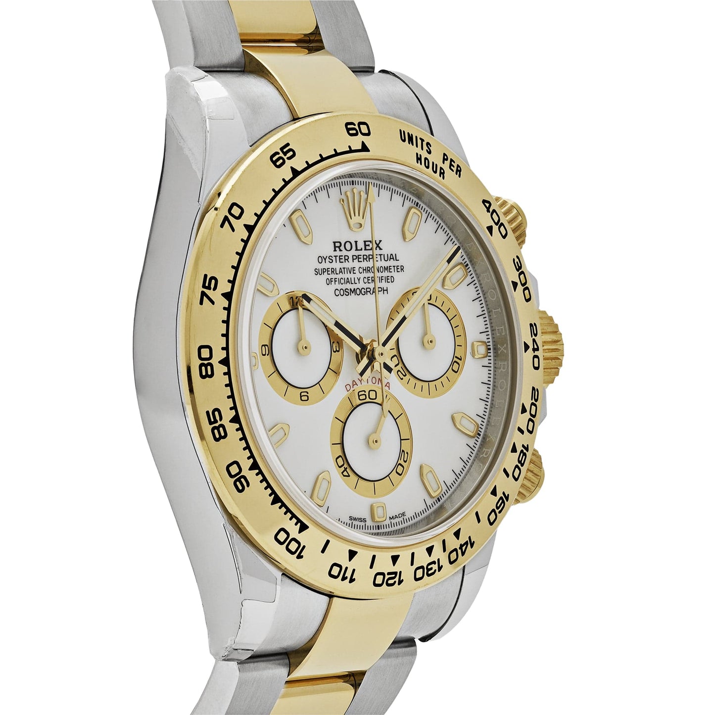 2025 Watch Daytona 116503 Two-Tone Yellow Gold Stainless Steel White Dial (2023)