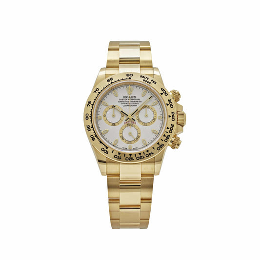 2025 Watch Daytona 116508 Yellow Gold White Dial (2021)