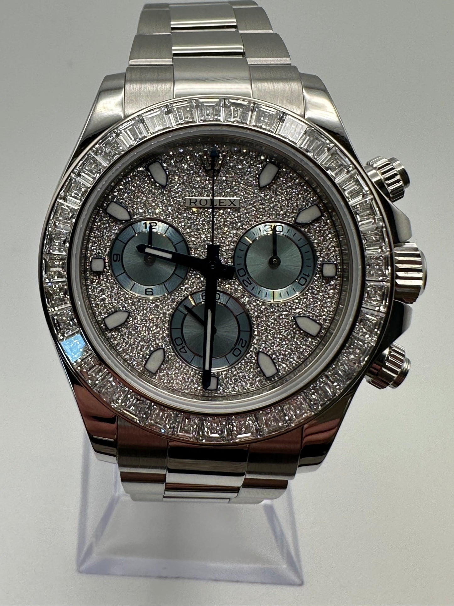 2025 Watch Daytona 116576TBR Platinum Pave Diamond Dial (2020)