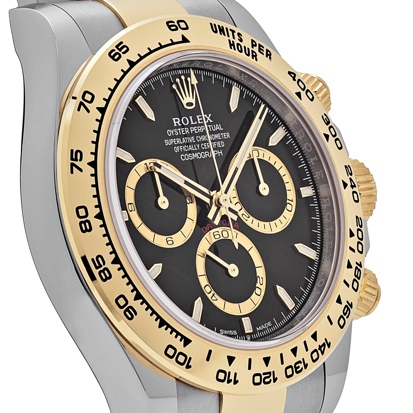 2025 Watch Daytona 126503 Stainless Steel Yellow Gold Black Dial (2024)