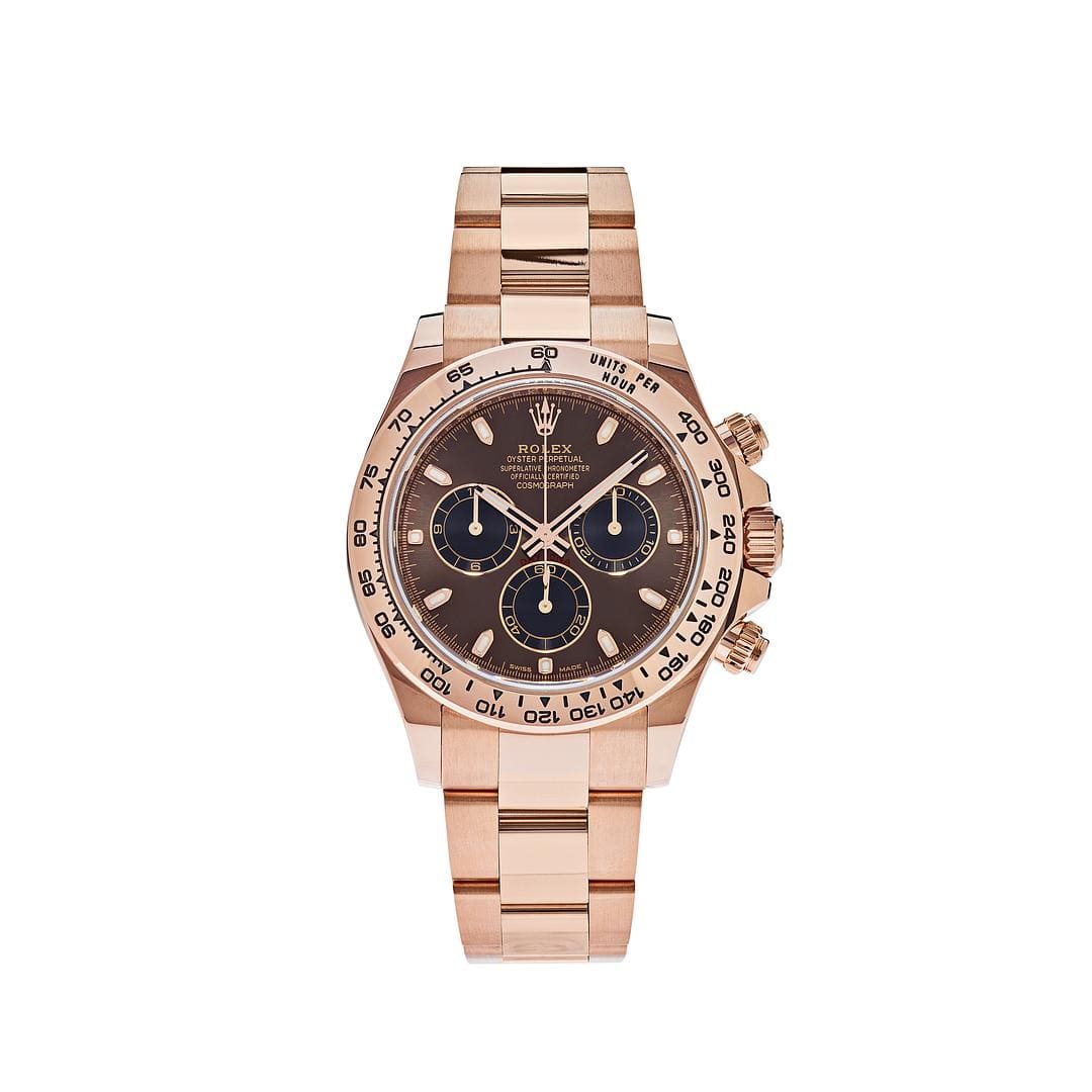 2025 Watch Daytona 116505 Rose Gold Chocolate Brown Dial