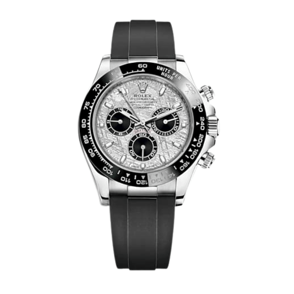2025 Watch Daytona 116519LN White Gold Meteorite Dial