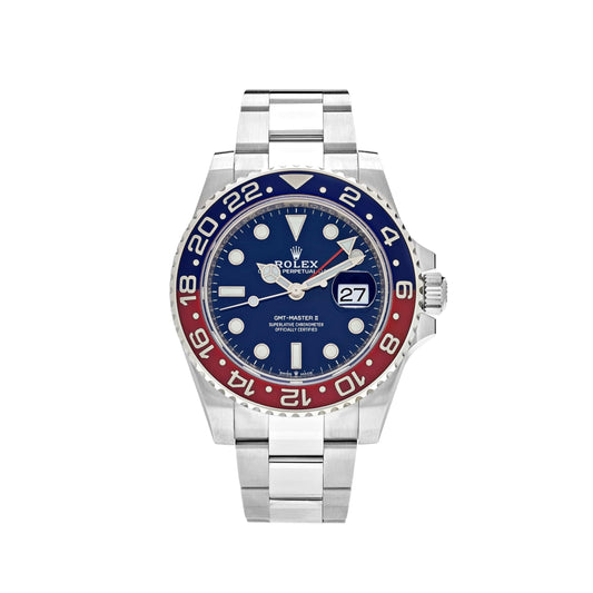 2025 Watch GMT-Master II 126719BLRO 'Pepsi' White Gold Blue Dial (2023)