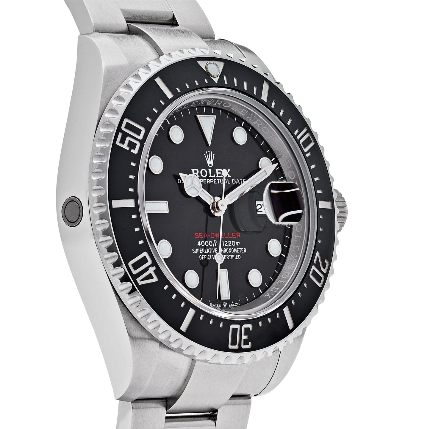 2025 Watch Sea-Dweller 126600 Stainless Steel Black Dial (2018)