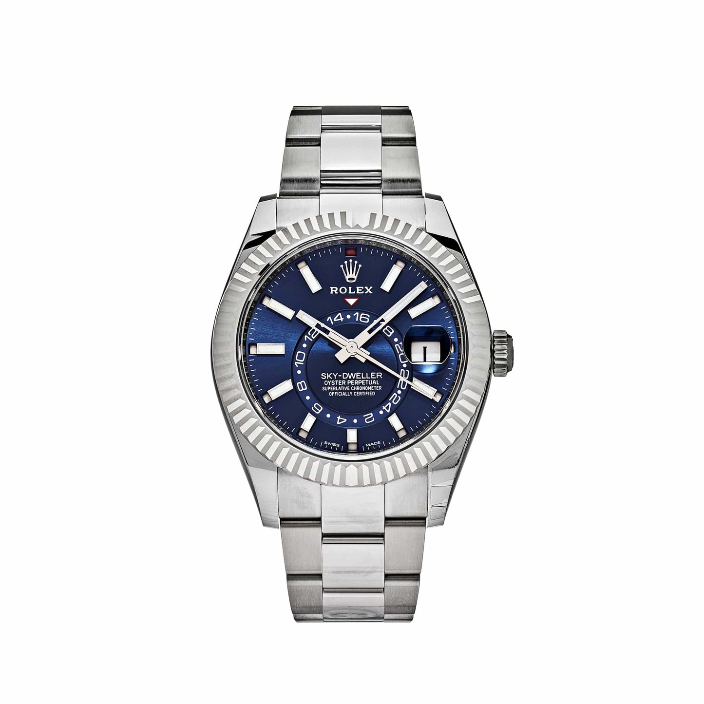 2025 Watch Sky-Dweller 326934 Stainless Steel Blue Dial Oyster (2022)