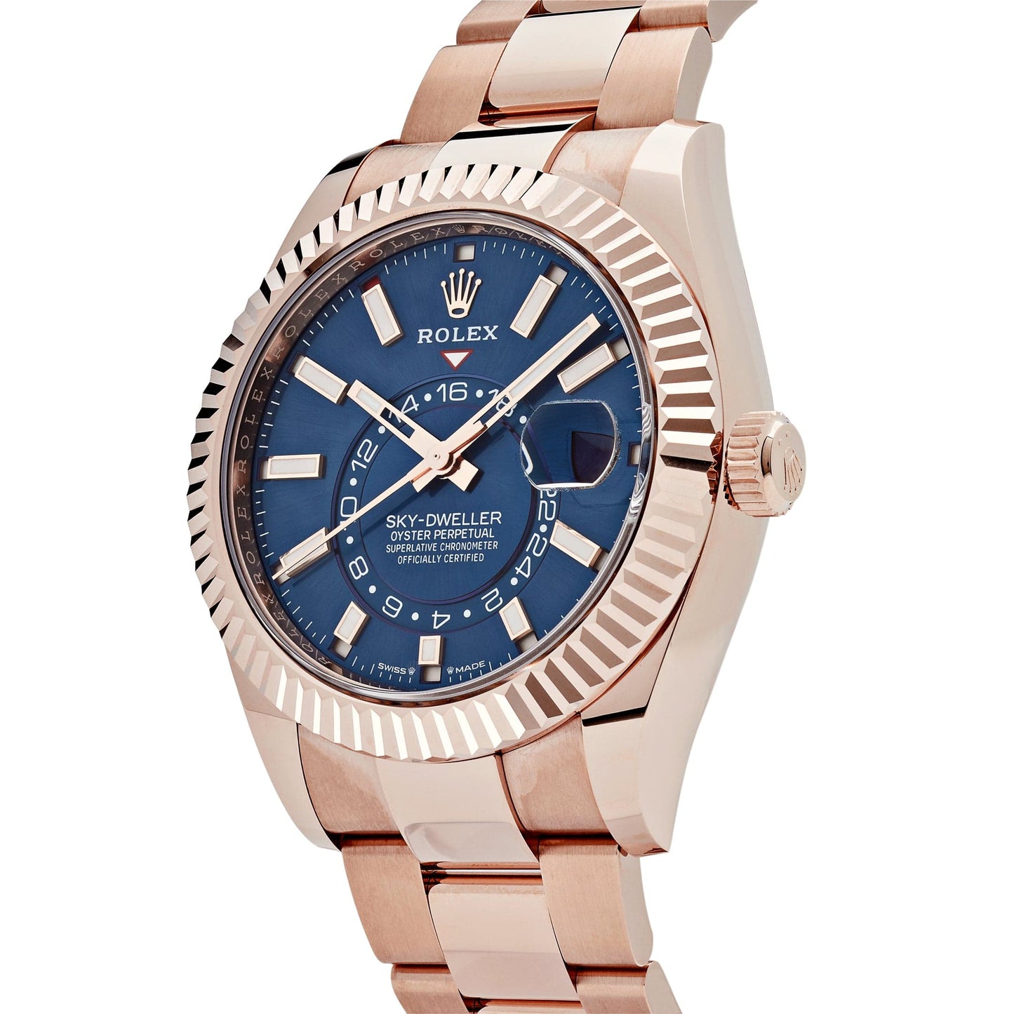 2025 Watch Sky-Dweller 336935 Rose Gold Blue Dial