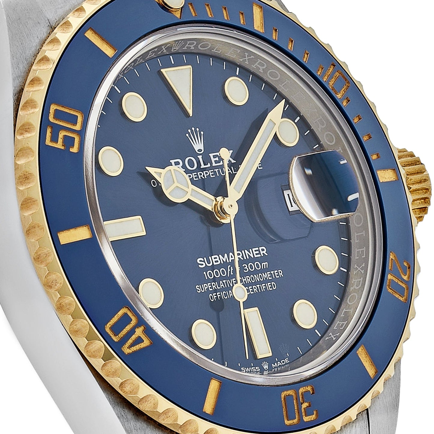 2025 Watch Submariner Date 126613LB Stainless Steel Yellow Gold Blue Dial